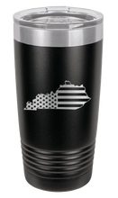 Load image into Gallery viewer, Kentucky State American Flag Laser Engraved Tumbler (Etched)
