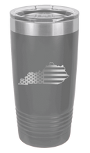 Load image into Gallery viewer, Kentucky State American Flag Laser Engraved Tumbler (Etched)
