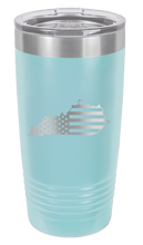 Load image into Gallery viewer, Kentucky State American Flag Laser Engraved Tumbler (Etched)
