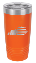 Load image into Gallery viewer, Kentucky State American Flag Laser Engraved Tumbler (Etched)
