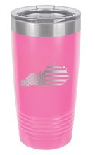 Load image into Gallery viewer, Kentucky State American Flag Laser Engraved Tumbler (Etched)
