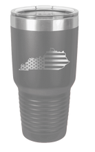 Load image into Gallery viewer, Kentucky State American Flag Laser Engraved Tumbler (Etched)
