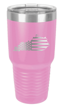 Load image into Gallery viewer, Kentucky State American Flag Laser Engraved Tumbler (Etched)
