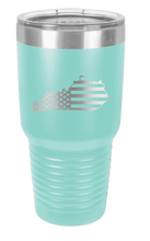 Load image into Gallery viewer, Kentucky State American Flag Laser Engraved Tumbler (Etched)
