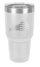 Load image into Gallery viewer, Kentucky State American Flag Laser Engraved Tumbler (Etched)
