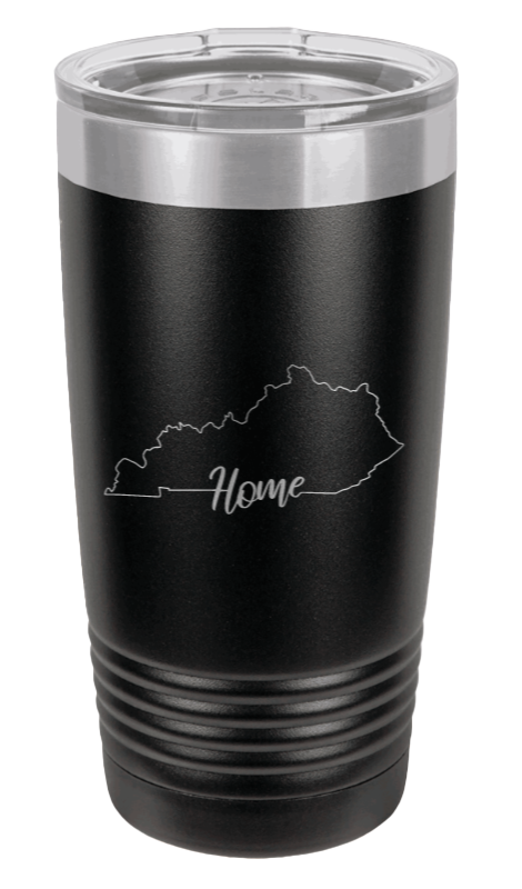 Kentucky Home Laser Engraved Tumbler (Etched)