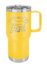 Load image into Gallery viewer, Super Papa - Customizable Laser Engraved Mug (Etched)
