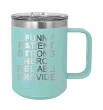 Load image into Gallery viewer, FATHER - Acronym - Laser Engraved Mug (Etched)
