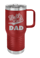 Load image into Gallery viewer, World&#39;s Best Dad - Customizable Laser Engraved Mug (Etched)
