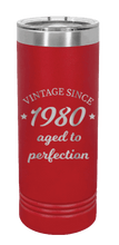 Load image into Gallery viewer, Aged To Perfection Laser Engraved Skinny Tumbler (Etched)
