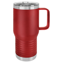 Load image into Gallery viewer, Personalized 20oz Travel Mug -  Customizable - Laser Engraved ( Etched)
