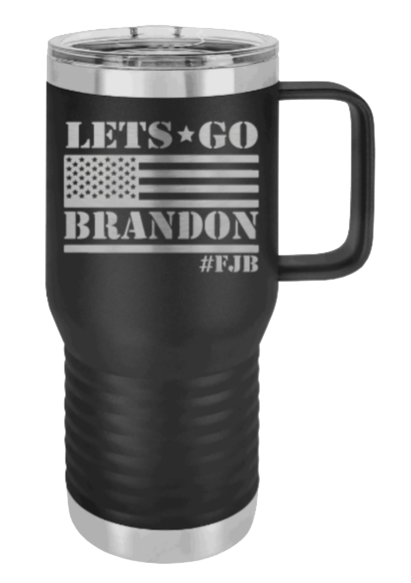 Let's Go Brandon Flag Laser Engraved (Etched) Mug