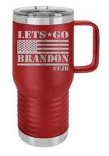 Load image into Gallery viewer, Let&#39;s Go Brandon Flag Laser Engraved (Etched) Mug

