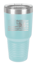 Load image into Gallery viewer, EMS Flag Laser Engraved Tumbler ( Etched)
