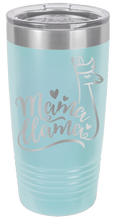 Load image into Gallery viewer, Mama Llama Laser Engraved Tumbler (Etched)
