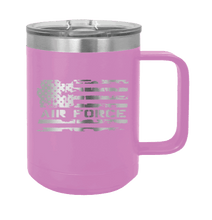 Load image into Gallery viewer, Air Force Flag Laser Engraved Mug (Etched)

