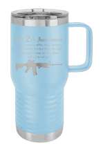 Load image into Gallery viewer, 2nd Amendment Laser Engraved Mug (Etched)
