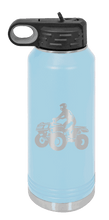 Load image into Gallery viewer, 4 Wheeler Laser Engraved Water Bottle (Etched)
