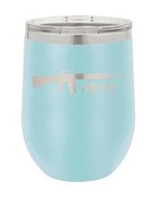 Load image into Gallery viewer, AR-15 Laser Engraved Wine Tumbler (Etched)
