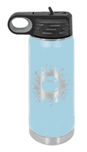Load image into Gallery viewer, Baseball Laser Engraved Water Bottle (Etched)
