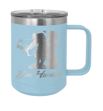 Load image into Gallery viewer, Bow Hunter Laser Engraved Mug (Etched)

