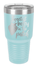 Load image into Gallery viewer, Sweetest Berry in the Patch Laser Engraved Tumbler (Etched)
