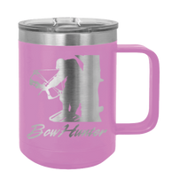 Load image into Gallery viewer, Bow Hunter Laser Engraved Mug (Etched)
