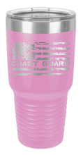 Load image into Gallery viewer, Coast Guard Flag Laser Engraved Tumbler (Etched)

