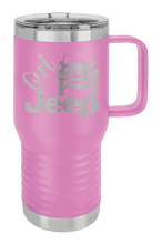Load image into Gallery viewer, Girl Jeep JK Laser Engraved Mug (Etched)
