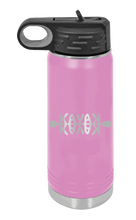 Load image into Gallery viewer, Kayak Laser Engraved Water Bottle (Etched)
