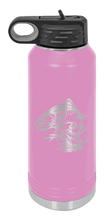 Load image into Gallery viewer, Salmon Jumping Laser Engraved Water Bottle (Etched)
