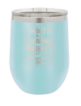 Load image into Gallery viewer, Smooth as Tennessee Whiskey Sweet As Strawberry Wine Laser Engraved Wine Tumbler (Etched)
