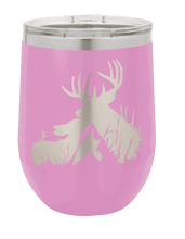 Load image into Gallery viewer, Buck &amp; Doe Laser Engraved Wine Tumbler (Etched)
