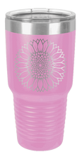 Load image into Gallery viewer, Sunflower Laser Engraved Tumbler (Etched)
