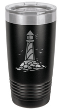 Load image into Gallery viewer, Lighthouse Laser Engraved Tumbler (Etched)
