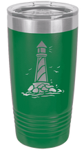 Load image into Gallery viewer, Lighthouse Laser Engraved Tumbler (Etched)
