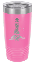 Load image into Gallery viewer, Lighthouse Laser Engraved Tumbler (Etched)
