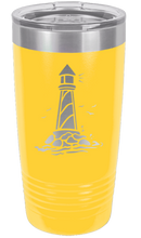 Load image into Gallery viewer, Lighthouse Laser Engraved Tumbler (Etched)
