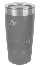 Load image into Gallery viewer, Louisiana Home Laser Engraved Tumbler (Etched)
