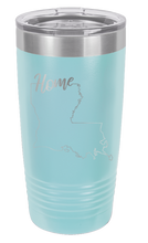 Load image into Gallery viewer, Louisiana Home Laser Engraved Tumbler (Etched)
