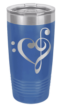 Load image into Gallery viewer, Love Music Laser Engraved Tumbler (Etched)
