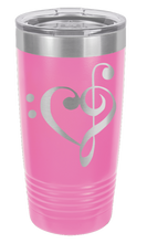 Load image into Gallery viewer, Love Music Laser Engraved Tumbler (Etched)
