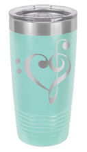 Load image into Gallery viewer, Love Music Laser Engraved Tumbler (Etched)
