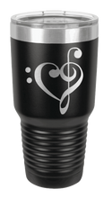 Load image into Gallery viewer, Love Music Laser Engraved Tumbler (Etched)
