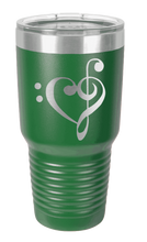 Load image into Gallery viewer, Love Music Laser Engraved Tumbler (Etched)
