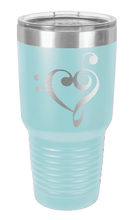 Load image into Gallery viewer, Love Music Laser Engraved Tumbler (Etched)
