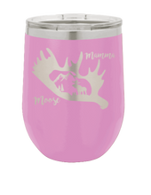 Load image into Gallery viewer, Mamma Moose Laser Engraved Wine Tumbler (Etched)
