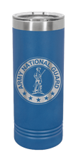 Load image into Gallery viewer, U.S. National Guard Laser Engraved Skinny Tumbler (Etched)
