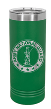 Load image into Gallery viewer, U.S. National Guard Laser Engraved Skinny Tumbler (Etched)
