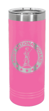 Load image into Gallery viewer, U.S. National Guard Laser Engraved Skinny Tumbler (Etched)
